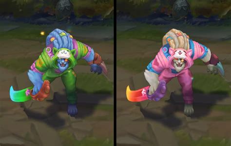 Pretty Kitty Rengar Chroma skin - League of Legends skin