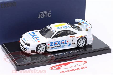 Ebbro 1:43 Nissan Skyline GT-R (R33) #2 JGTC 1998 Kageyama, Suzuki, de ...