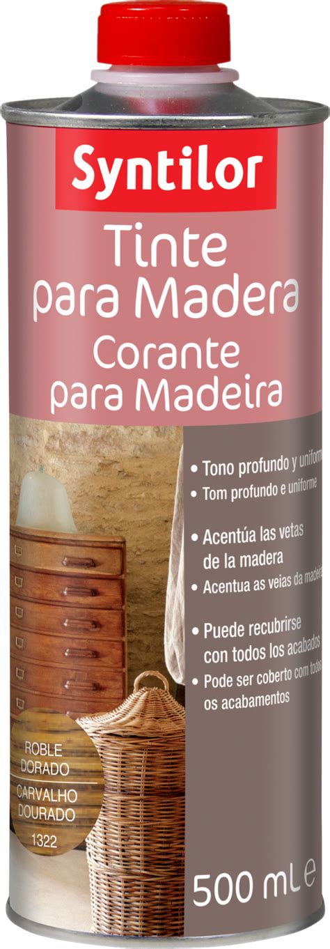 Tinte Para Madera Syntilor Roble Dorado L Leroy Merlin