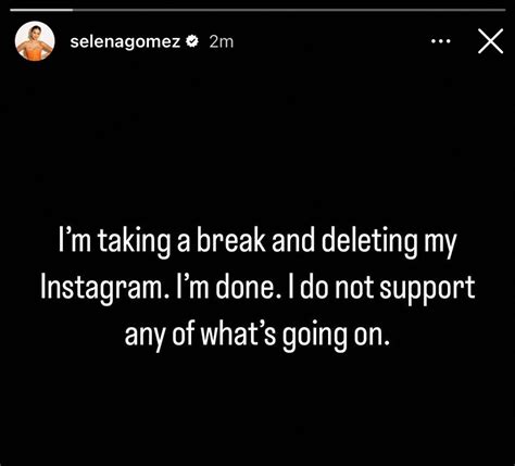 Selena Gomez says goodbye to Instagram, 'I'm done'