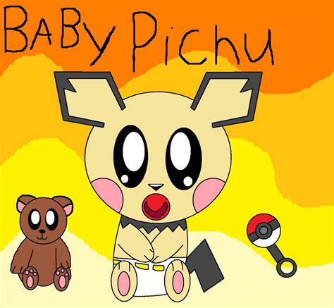 Baby Pichu By Pokemonlpsfan On Deviantart