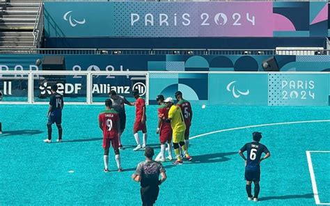 Jeux paralympiques 2024 l équipe nationale de cécifoot éliminée