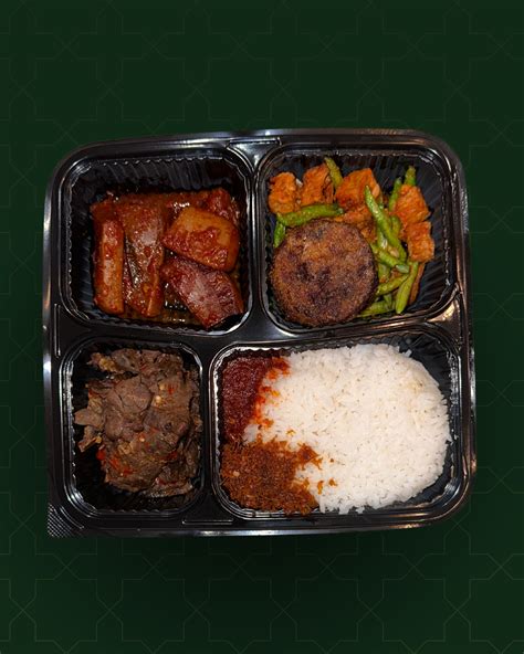 Nasi Sambal Goreng Bento Set (Min 20pax) - Hariisa Catering