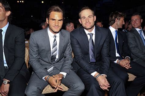 Photos Roger Federer Andy Roddick Reunite At Atp Heritage Event Sports Illustrated