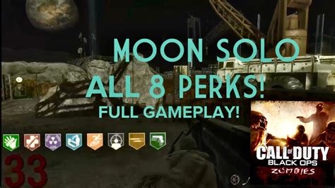 Moon Perk Solo Game Full Gameplay No Commentary Call Of Duty