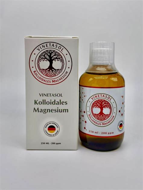 VINETASOL Kolloidales Magnesium 200ppm 250 Ml 1050