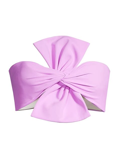 Women S Albatross Reversible Bikini Top Lilac Ivory Editorialist