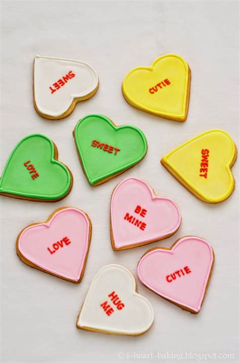 Valentine S Conversation Heart Cookies Conversation Heart Cookies Valentines Conversation