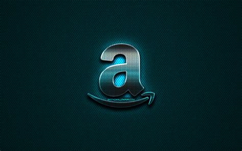 Amazon Logo Blue Background