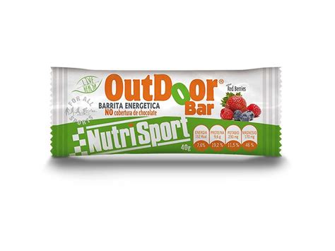 Barra Nutrisport Red Berries Outdoor G Worten Pt