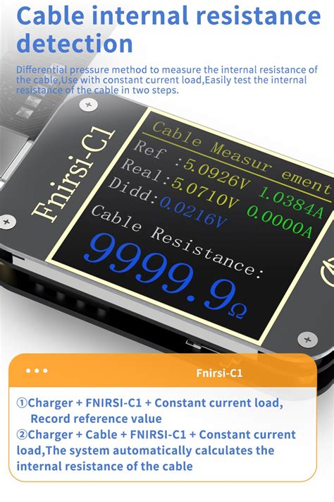 Fnb S C Pd Trigger Voltmeter Ammeter Current And Voltmeter Usb Tester