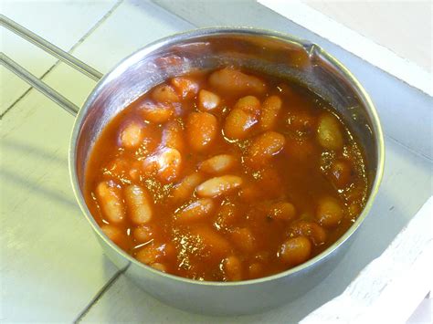 Aus Dem Kochlabor Von Changpuak Baked Beans Weisse Bohnen In