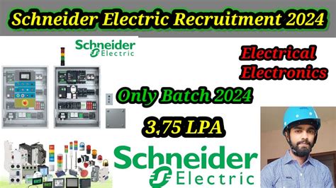 Schneider Electric Recruitment 2024 Batch Freshers Fresher YouTube