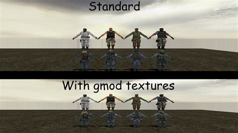 Garrys Mod Textures For Players Counter Strike Source Mods