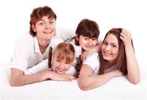 Happy Family and Group Children. Stock Photo - Image of human, adult: 13924284