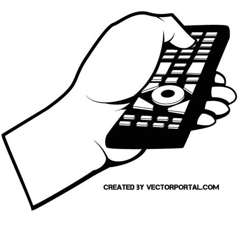 Remote Control Ai Royalty Free Stock Vector Clip Art