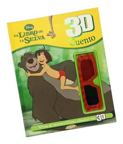 Cuento Clásico Disney El Libro De La Selva 3d Niños MercadoLibre