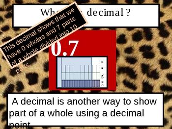 Understanding Decimal with Tenths by Tricks of the Trade | TpT