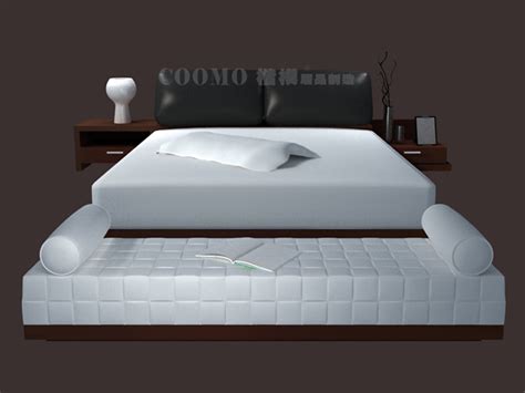 Luxury Modern Bed 3d Model 3dsmax Files Free Download Cadnav