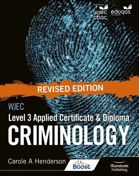 Wjec Level Applied Certificate Diploma Criminology Revised Edition