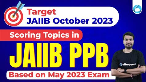 Target Jaiib Ppb October 2023 Jaiib Ppb Most Scoring Topics Based On