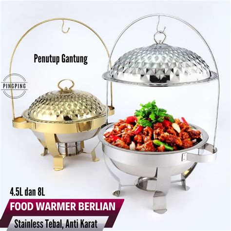 Jual Food Warmer Berlian Stainless Steel 45l And 8l Rolltop Berlian