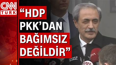 HDP ye kapatma davası Yargıtay Cumhuriyet Başsavcısı Şahin den