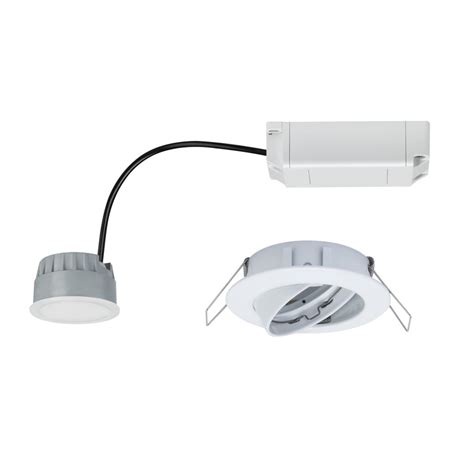 Spot Led Connecté Encastrable Passage Blanc Chaudbland Froid 45w 230v Paulmann