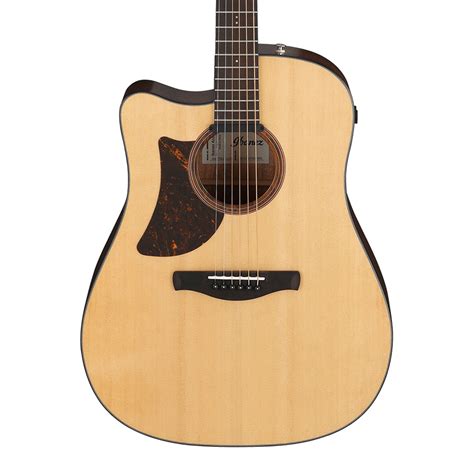 Ibanez Advanced Left Handed Acoustic Electric Guitar Natural