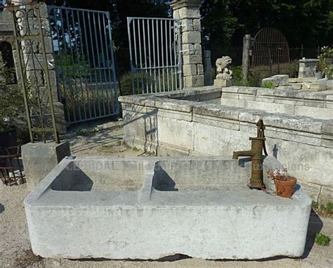 Lavoir Ancien Lavoir Double Bac Rustique Pour La D Coration Du Jardin