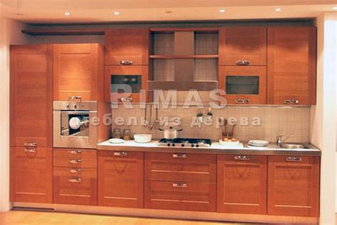 Купить кухня «Равенна» из массива дерева - Rimas-Mebel.RU