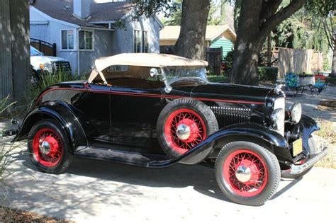 1932 Ford Roadster All Steel Model B No Rust Perfect Body Runs Great Classic Ford Model B 1932