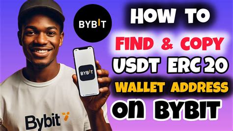 How To Find And Copy Your Usdt Erc Wallet Address On Bybit Youtube