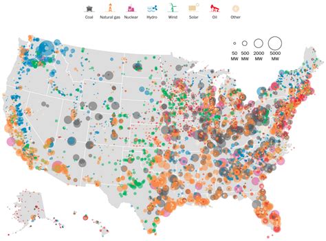 United States Electricity Map | Paul Helmick