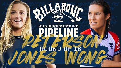 Lakey Peterson Vs Moana Jones Wong Billabong Pro Pipeline 2023