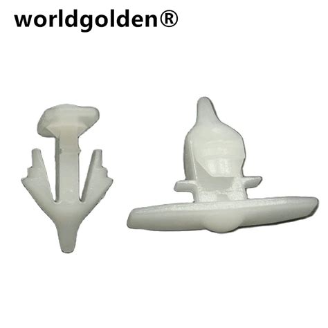 Worldgolden Pcs Auto Plastic Clip Fastener Front Door Sealing Strip