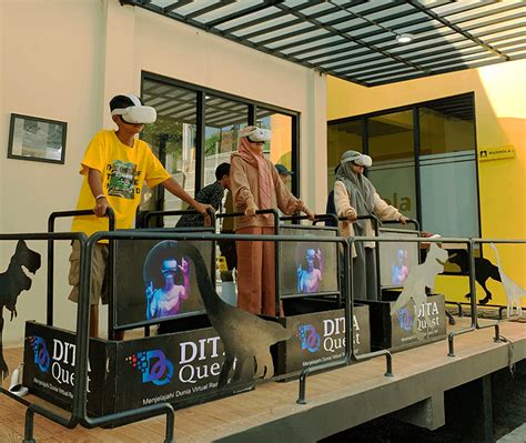 Wahana Bioskop Virtual Reality Wisata Garut Dinoland