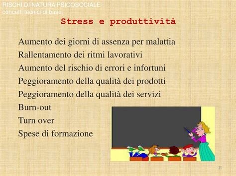 PPT LA VALUTAZIONE DEL RISCHIO STRESS LAVORO CORRELATO NELLA SCUOLA