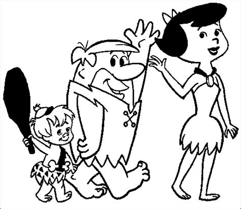 DISEGNI FLINTSTONES 5 Disegni Per Bambini Da Stampare E Colorare By