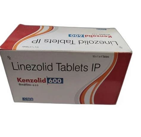 Linezolid 600 Mg Tablet At Rs 148 Stripe Linezolid 600mg In