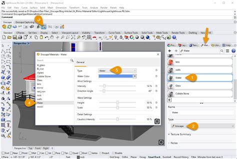 Setting Rhino Material Type To Enscape Wellness Design Teaching