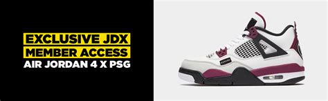 Exclusive Access: Air Jordan 4 x PSG | JD Official