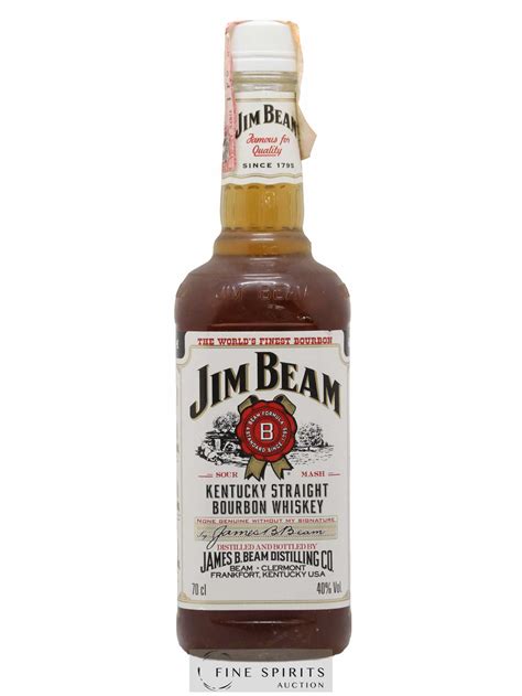 Acheter Jim Beam Of Sour Mash Sans Prix De Réserve Lot 239