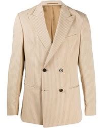 Comment Porter Un Blazer Crois Rayures Verticales Beige Ans