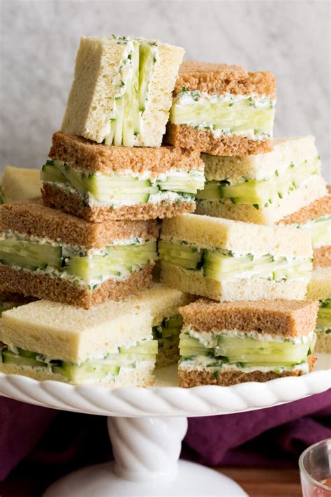 Cucumber Sandwiches - Cooking Classy