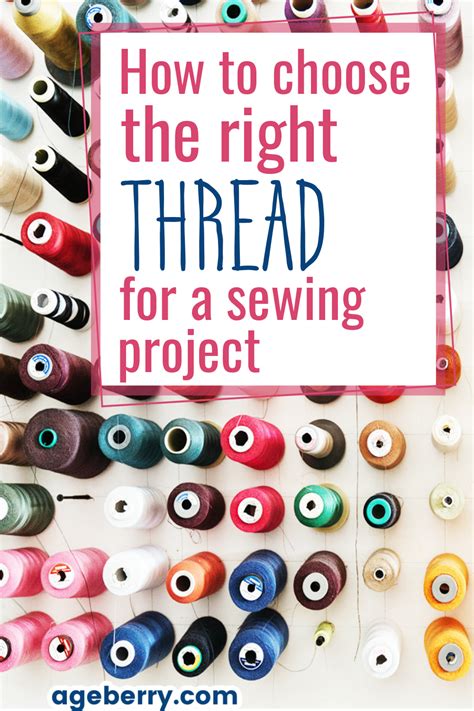 Different Types Of Thread For Sewing Artofit