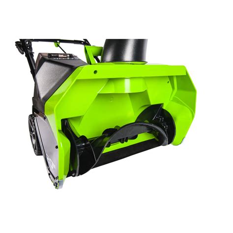 Снегоуборщик аккумуляторный G-MAX 40V GREENWORKS GD40ST с АКБ 5 Ач и ЗУ ...