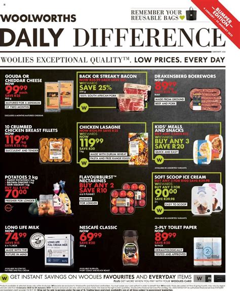 Woolworths Specials 4 January 2021 | Woolworths Catalogue | 2021 Sale