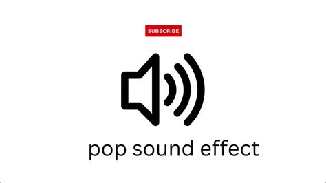 Pop Sound Effect So Satisfying To Hear And Free To Use Youtube