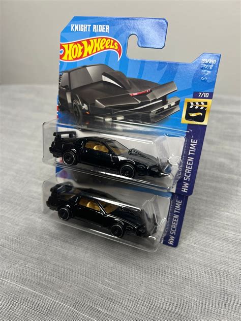 Hot Wheels Knight Rider Kitt Super Pursuit Mode Hw Screen Time Etsy